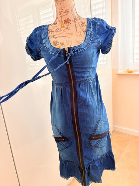 Džínové šaty tom tailor xs, tom tailor,xs