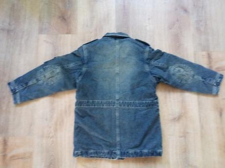 Zateplená riflová bunda, next, vel 128, next,128