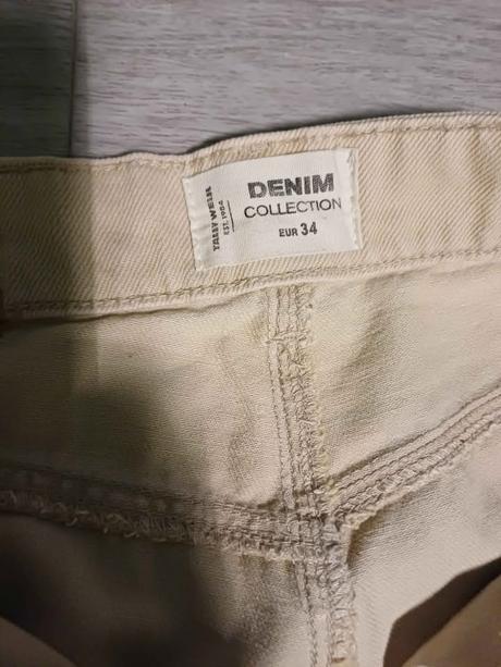 Denimové kalhoty tally weijl, vel 34, tally weijl,34