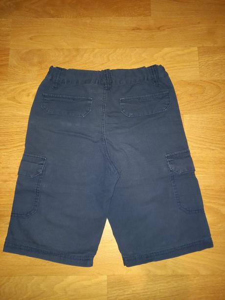 Tmavomodré šortky, f&f,140