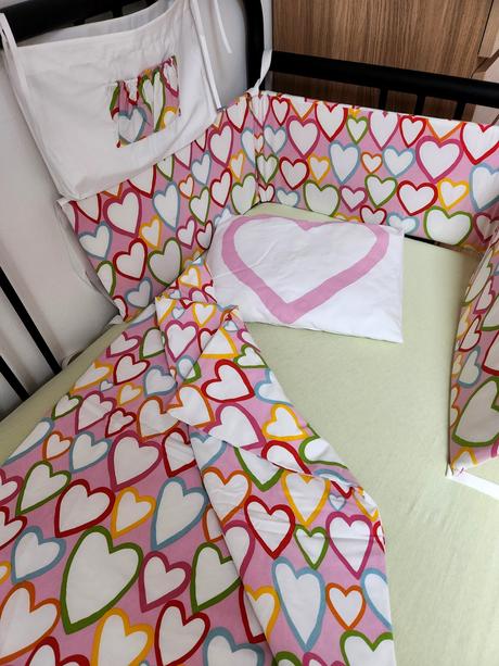 Mantinel, kapsář, deka a polštář pro miminko, šířka (cm): 70,délka (cm): 80