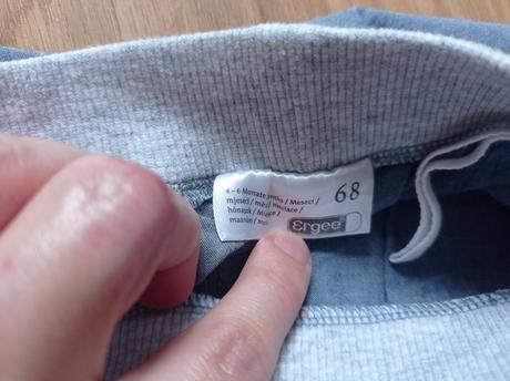 Kalhoty plátěné ergee 62-68, ergee,62