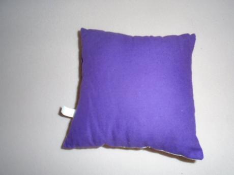 Mini polštář levandule 16x16 cm,