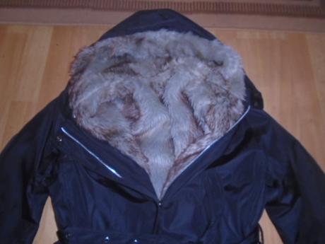 Bunda kabát 3v1 kožíšek vel 38-42 celorok, l