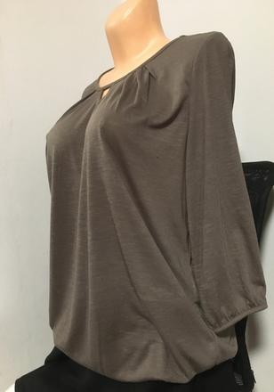 Vel. m khakihnědá halenka, m