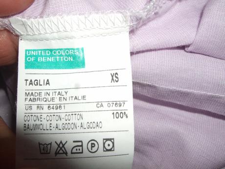 Ružová blúzka benetton, benetton,xs
