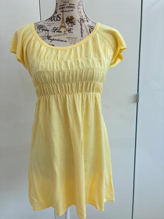 Žluté vanilkové pletené šaty orsay 36, orsay,36