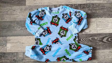 Pyžamo samet mašinka thomas 86/92, matalan,86