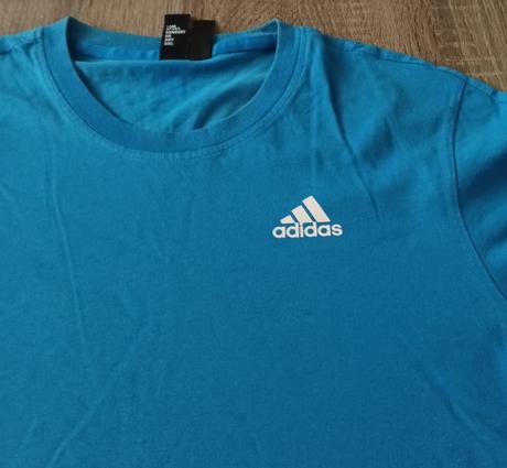 Chlapecké triko krátký rukáv modré adidas, adidas,s