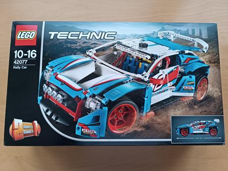Lego technic 42077 závodní auto,