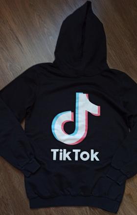 Bavlněná mikina tik tok, 146
