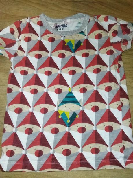 Vánoční tričko se santy 98 next, 98