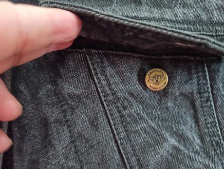 Pánská džíska-džínová bunda, s