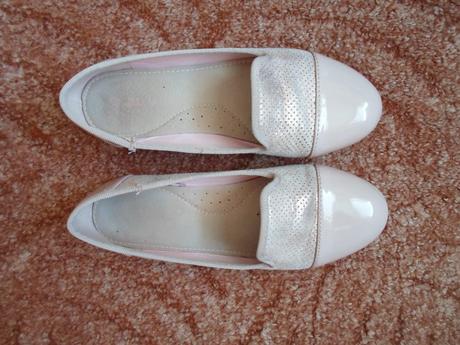 Růžové boty polobotky baleríny, lasocki,35