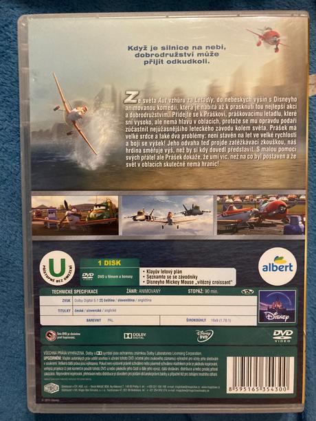 Dvd letadla,