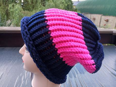 Pletené spadlé čepice (různé barvy), 36 - xxxl