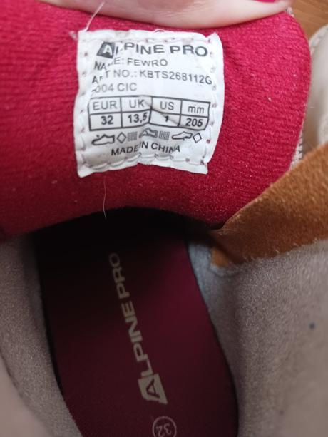 Zimní boty alpine pro č.32, alpine pro,32