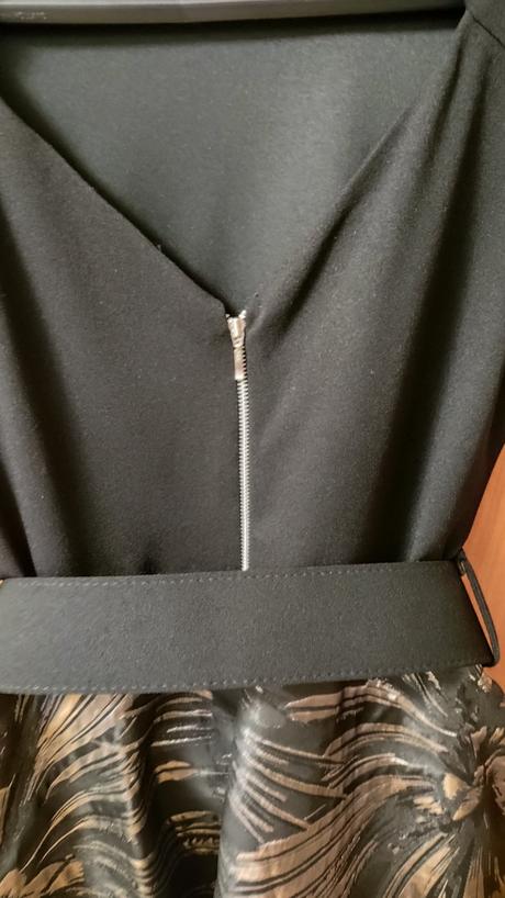 Společenské šaty luxe by dorothy perkins, černé, dorothy perkins,40