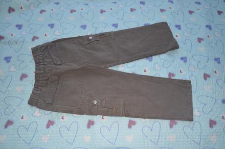 116 pevné bavlněné kalhoty pláťáky, 116