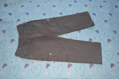 116 pevné bavlněné kalhoty pláťáky, 116