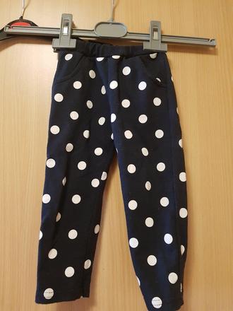 Dívčí legíny, vel. 80,značka neuvedena., 80