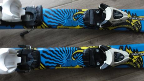 Dět. lyže tecno pro xr team 90 s vázáním, 90-99 cm