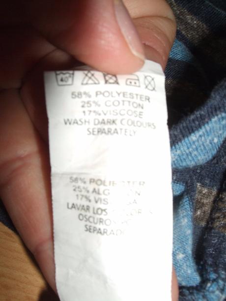 Pruhované tričko so šálovým golierom rebel, rebel,122