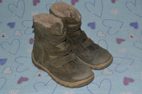 35 khaki zimní boty dzo vysoké sucháče kožíšek, 35