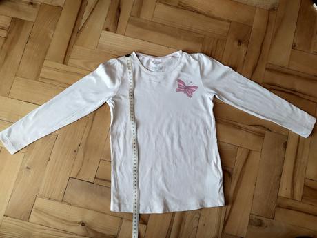Tričko s motýlkem vel. 110/116, lupilu,110