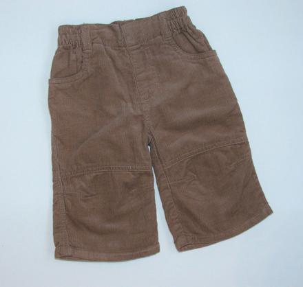 H1131 manšestráky chlapecké vel. 68, debenhams,68