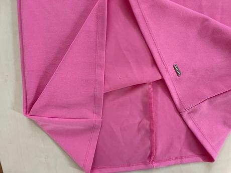 Nové růžové šaty s mašlí a krajkou, vel xxs, mohit, mohito,xs