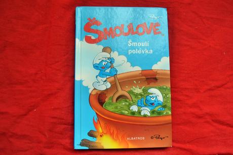 Dětská kniha šmoulové,
