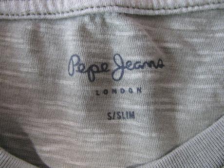 Dámské khaki tričko se střikem, pepe jeans,s