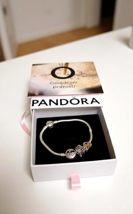 Pandora náramek 19cm., pandora