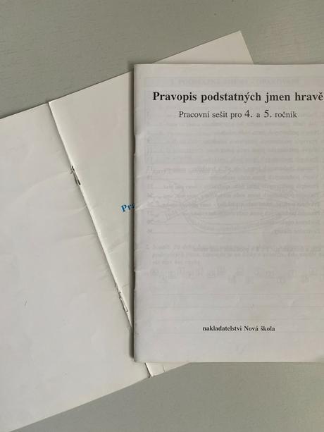 Český jazyk - prac. sešity 3. - 5. třída, 