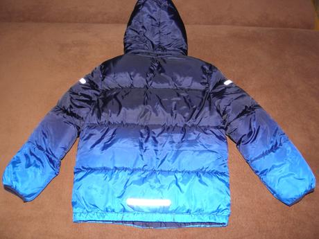 Chlapecká teplá zimní bunda zn. h&m vel.140 - vada, h&m,140