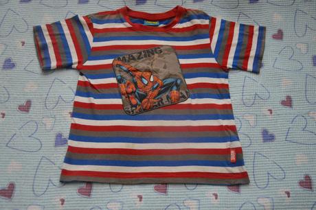 122 128 marvel bavlněné tričko se spidermanem, marvel,122