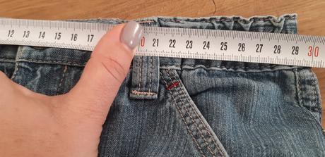 Džínové šortky, kraťasy vel. 122, 122