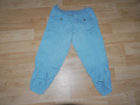 Amisu 3/4 letni kalhoty modre, amisu,34