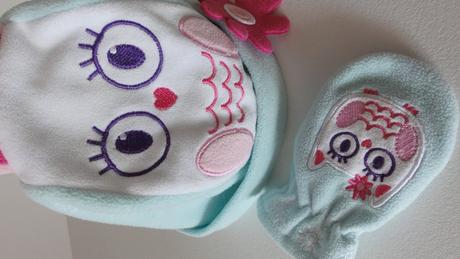 Fleecová čepice a rukavičky, cherokee,92