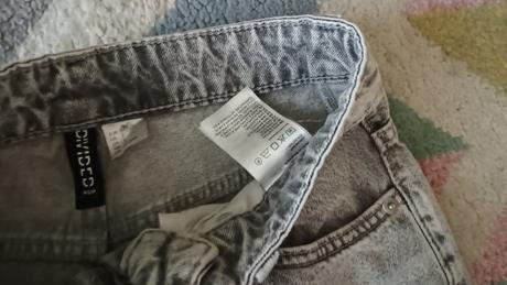 Krásné široké rifle značky h&m vel.152/158, h&m,152