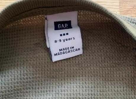 Maskáčové & vaflové triko gap vel. 128/134, gap,128