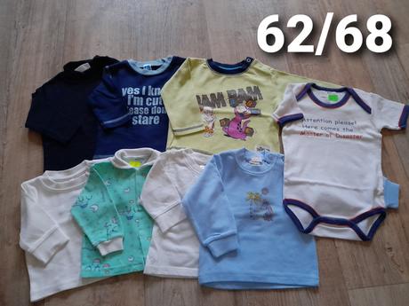 Balíček 20 ks vel 62/68, 50–62