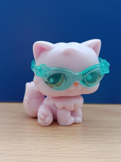 Lps pejsek corgi + růžová kočička + brýle,