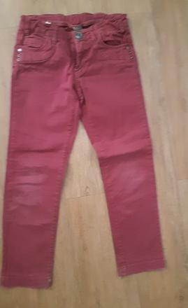 Vínové džíny vel .110, zara,110