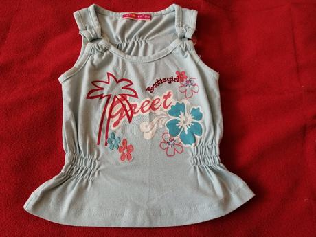 Dětské triko bez rukávů, 92