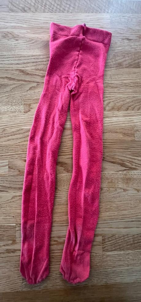 Punčocháče malinové vel. 110/116, 110