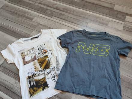 Set 2 triček , reserved, we, velikost 116, reserved,116