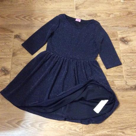 Slavnostní šaty protkané metalickou nití, f&f,122