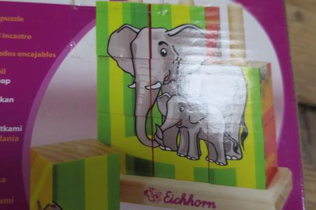 Eichhorn dřevěné nasouvací kostky, 